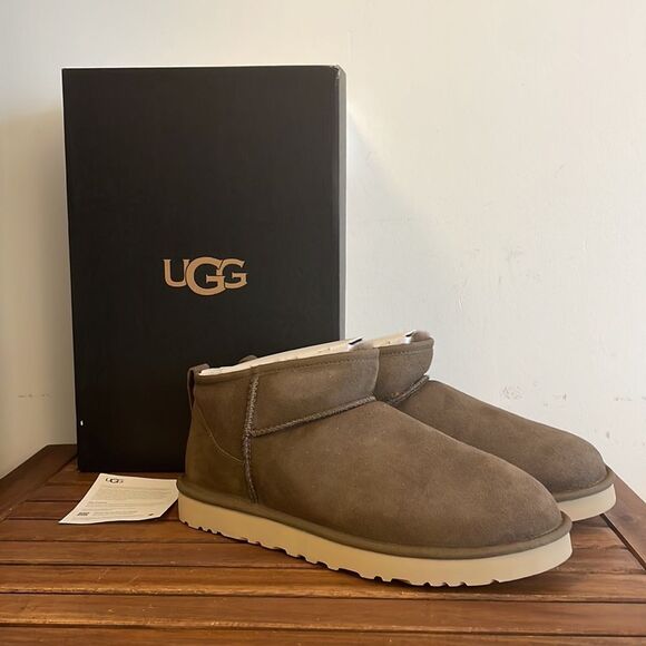 UGG Classic Ultra Mini Hickory Men Size 12